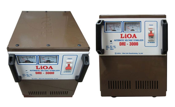 Ổn áp LIOA 1 pha SH 3KVA | In 150-250VAC, Out 110/220VAC