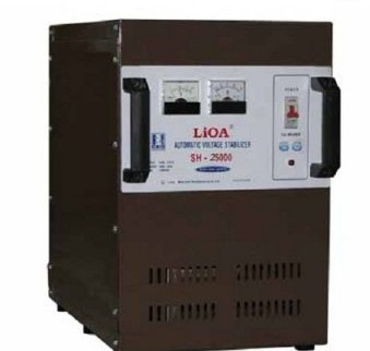Ổn áp LIOA 1 pha SH 25KVA | In 150-250VAC, Out 110/220VAC