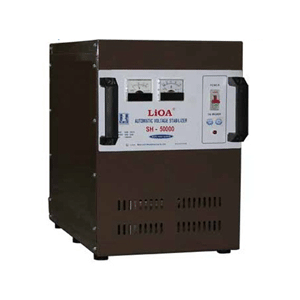 Ổn áp LIOA 1 pha SH 50KVA | In 150-250VAC, Out 110/220VAC