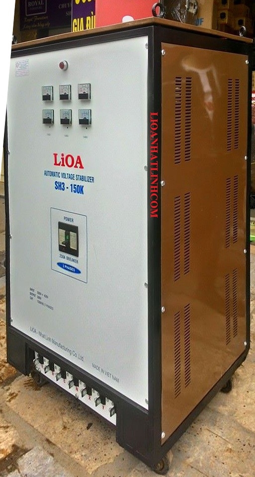 Ổn áp Lioa SH3-150kVA 3 pha | In 260-430VAC, Out 220/380VAC