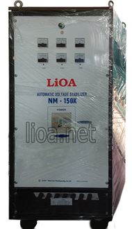 Ổn áp Lioa NM-150kVA 3 pha | In 304-430VAC, Out 220/380VAC