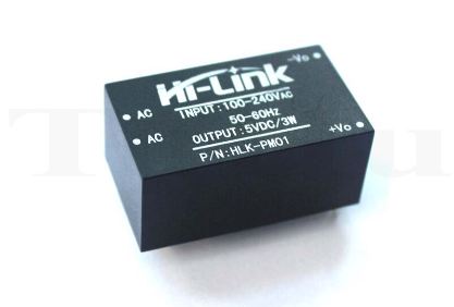 Nguồn Hi-Link: Input 220VAC | Output 5VDC/3W